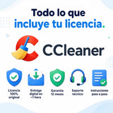 Todo lo que incluye tu licencia de CCleaner