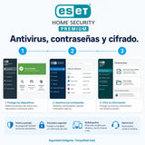 ESET Home Security Premium: Antivirus, contraseñas y cifrado