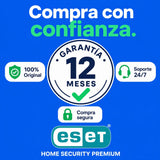 Garantía 12 meses en tu licencia de ESET Home Security Premium | Virtual Keys