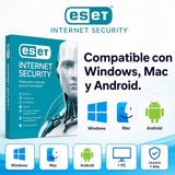 Compatible con Windows, Mac y Android — ESET Internet Security