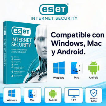 Compatible con Windows, Mac y Android — ESET Internet Security
