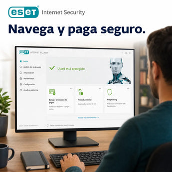 ESET Internet Security en acción: Navega y paga seguro