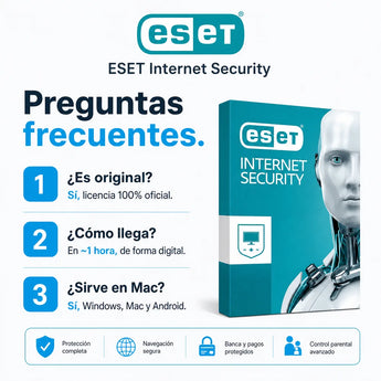 Preguntas frecuentes sobre ESET Internet Security