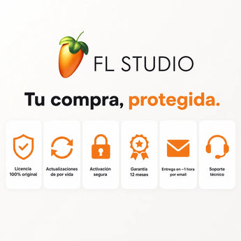 Garantía 12 meses en tu licencia de FL Studio | Virtual Keys