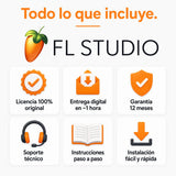 Todo lo que incluye tu licencia de FL Studio