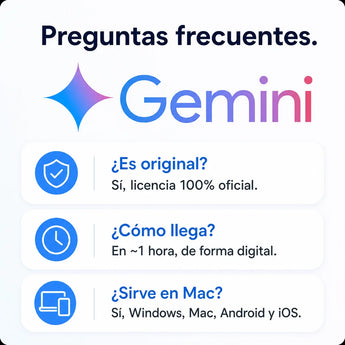Preguntas frecuentes sobre Google Gemini