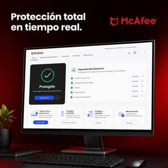 McAfee Internet Security en acción: protección en tiempo real para PC y Mac