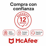 Garantía 12 meses en tu licencia de McAfee Internet Security | Virtual Keys