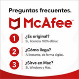 Preguntas frecuentes sobre McAfee Internet Security