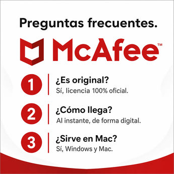 Preguntas frecuentes sobre McAfee Internet Security
