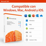 Compatible con Windows, Mac, Android y iOS — Microsoft 365