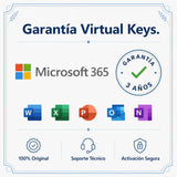 Garantía 3 Años en tu licencia de Microsoft 365 | Virtual Keys