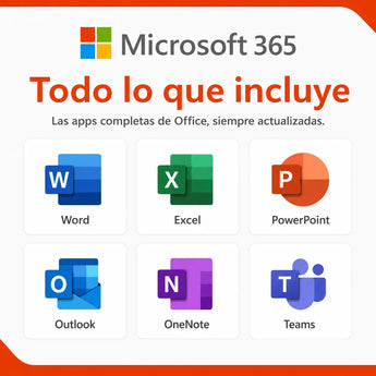 Todo lo que incluye tu licencia de Microsoft 365