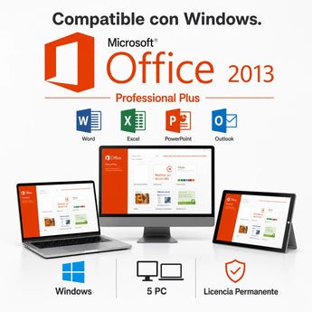 Compatible con Windows — Microsoft Office 2013