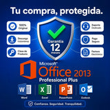 Garantía 12 meses en tu licencia de Microsoft Office 2013 | Virtual Keys