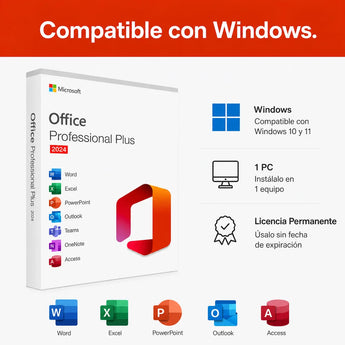 Compatible con Windows — Microsoft Office