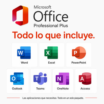 Todo lo que incluye tu licencia de Microsoft Office