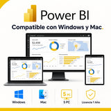 Compatible con Windows y Mac — Microsoft Power BI