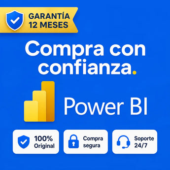 Garantía 12 meses en tu licencia de Microsoft Power BI | Virtual Keys