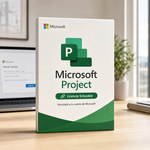 Caja de Microsoft Project — licencia original | Virtual Keys