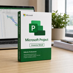 Caja de Microsoft Project — licencia original | Virtual Keys