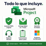 Todo lo que incluye tu licencia de Microsoft Project