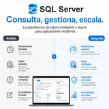 Microsoft SQL Server: Consulta, gestiona, escala
