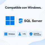 Compatible con Windows — Microsoft SQL Server