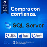 Garantía 12 meses en tu licencia de Microsoft SQL Server | Virtual Keys