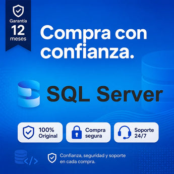 Garantía 12 meses en tu licencia de Microsoft SQL Server | Virtual Keys