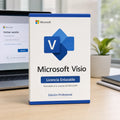 Microsoft Visio Professional Enlazable y Permanente