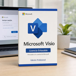 Caja de Microsoft Visio — licencia original | Virtual Keys