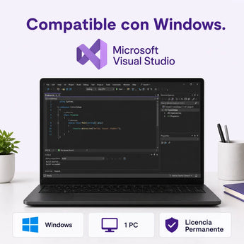 Compatible con Windows — Microsoft Visual Studio