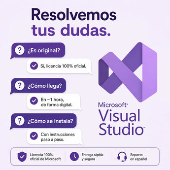 Preguntas frecuentes sobre Microsoft Visual Studio