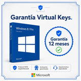 Garantía 12 meses en tu licencia de Microsoft Windows | Virtual Keys