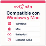Compatible con Windows y Mac — n8n