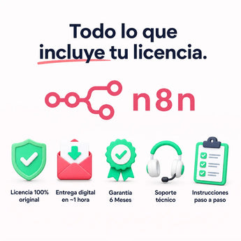 Todo lo que incluye tu licencia de n8n