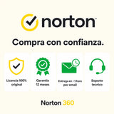 Garantía 12 meses en tu licencia de Norton 360 | Virtual Keys