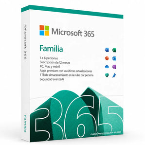 Office 365 Family – Suscripción 15 Meses para Hasta 6 Usuarios