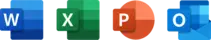 Word, Excel, PowerPoint y Outlook
