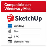 Compatible con Windows y Mac — SketchUp