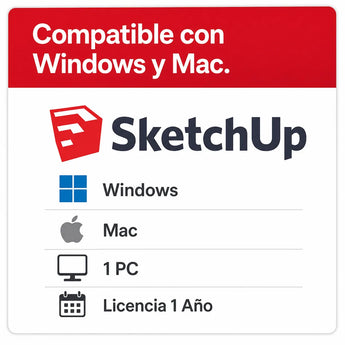 Compatible con Windows y Mac — SketchUp