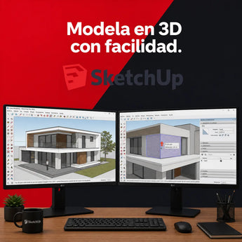 SketchUp en acción: modela en 3D con facilidad