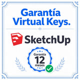 Garantía 12 meses en tu suscripción de SketchUp | Virtual Keys