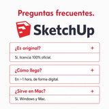 Preguntas frecuentes sobre SketchUp