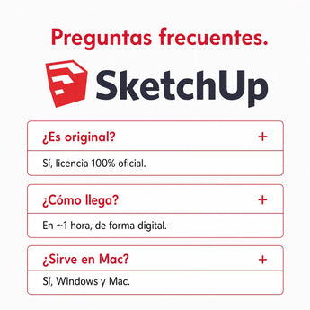 Preguntas frecuentes sobre SketchUp