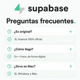 Preguntas frecuentes sobre Supabase