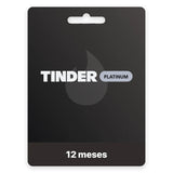 Tinder Platinum 12 meses, suscripción digital en Virtual Keys