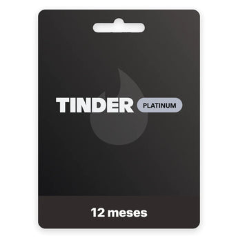 Tinder Platinum 12 meses, suscripción digital en Virtual Keys