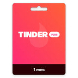 Tinder Plus 1 mes, suscripción digital en Virtual Keys